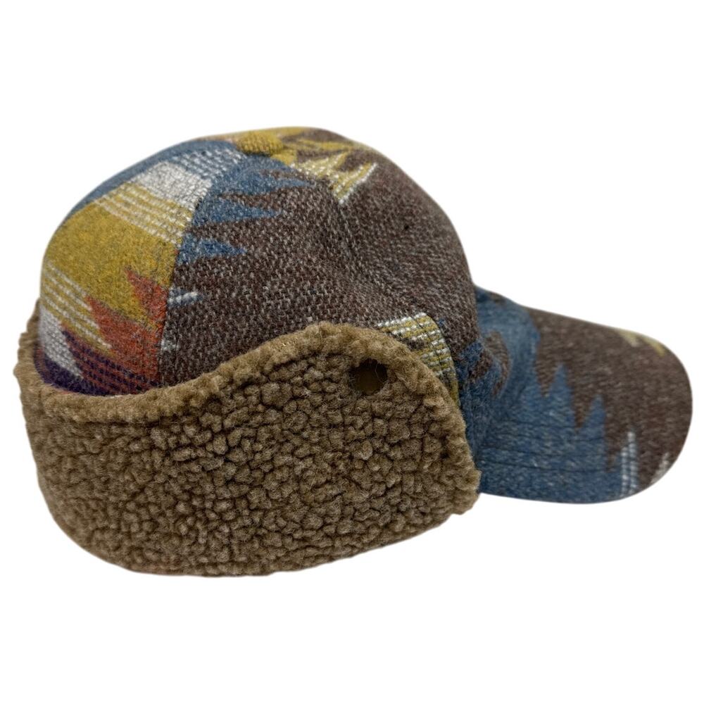 Scala Women's Sapos Earflap Cap Hat, One Size Aztec Pattern - Picture 6 of 12
